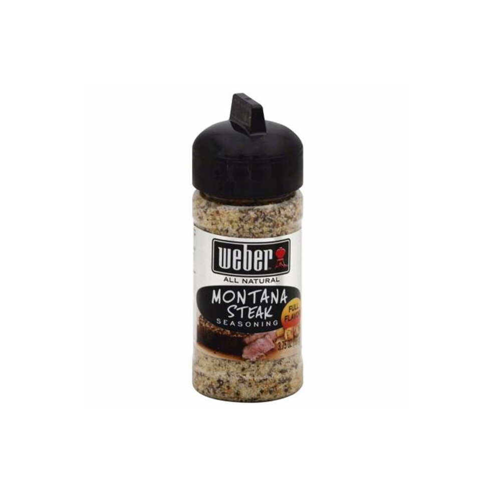 Weber 131781 Montana Steak Seasoning, 3.75 oz.