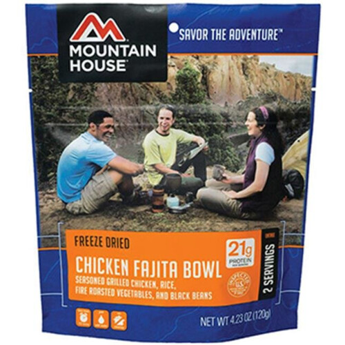 Mountain House 290047 Chicken Fajita Bowl