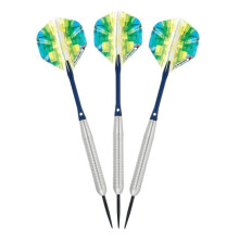 Elkadart 22-0200-20 Prism Ringed Silver Steel Tip Darts - 20 g