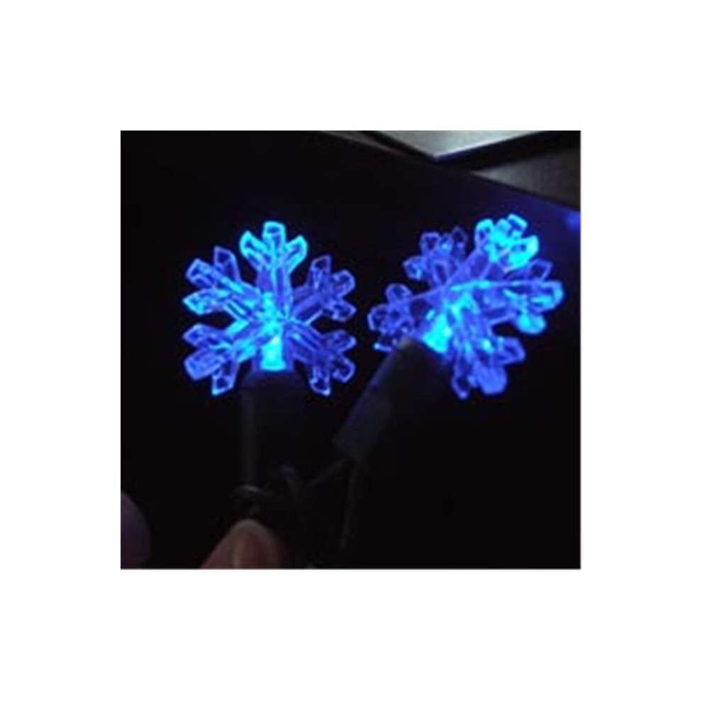 Kellogg Plastics 52411 1.25 in. Holiday & Christmas Indoor & Outdoor LED- Blue - Snowflake-image-OPC-PRQWK8-NEW