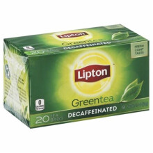 LIPTON 78340 Tea Green Dcf, 20 Bag