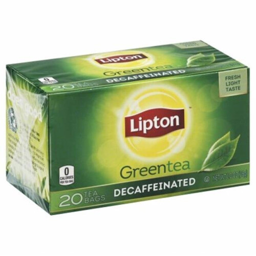 LIPTON 78340 Tea Green Dcf, 20 Bag