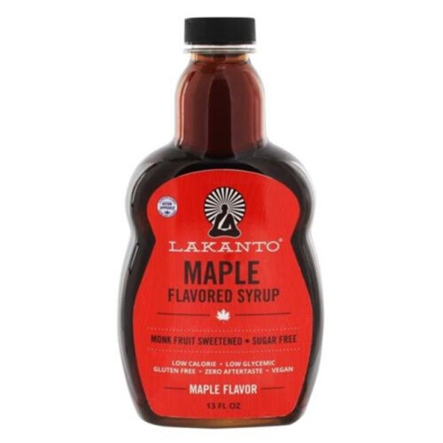 Lakanto, Sirop à Saveur d'Érable, Édulcoré au Monkfruit, 13 fl oz (384 ml)
