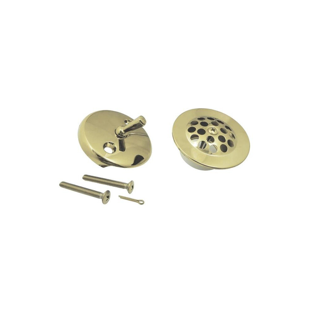 Kingston Brass Dtl5305a2 Grid Tub Drain Kit, Polished Brass 663370298592