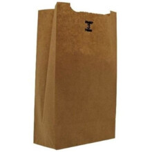 Duro 18403 CPC 3 lbs Standard Grocery Bags - Kraft&, Case of 500
