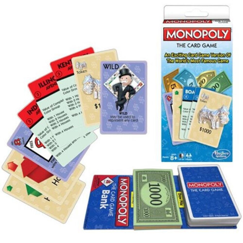 Winning Moves WNM1217 Monopoly the Card Game