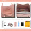 Miss Lulu (Pink) Miss Lulu Women's PU Leather Soft Pebbled Handbag 5