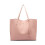 Miss Lulu (Pink) Miss Lulu Women's PU Leather Soft Pebbled Handbag 2