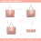 Miss Lulu (Pink) Miss Lulu Women's PU Leather Soft Pebbled Handbag 7