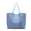 Miss Lulu (Blue) Miss Lulu Women's PU Leather Soft Pebbled Handbag 2