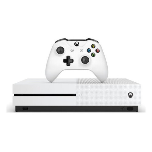 Refurbished Xbox Microsoft Xbox One S 1TB Video Games Console HDR 4K WiFi White