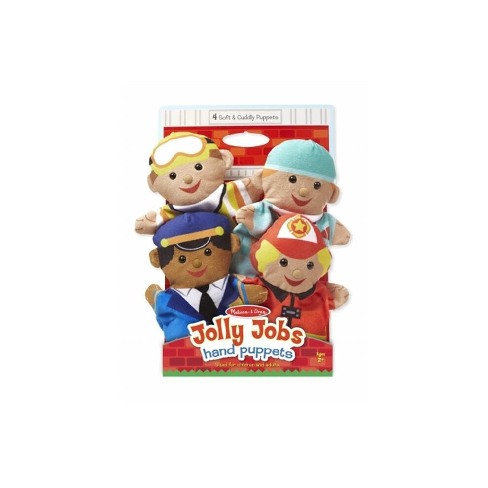 Melissa And Doug 9086 Jolly Helpers Hand Puppets