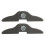 Allstar Performance ALL60040 0.75 in. Header Tab Kit - Pack of 2 1