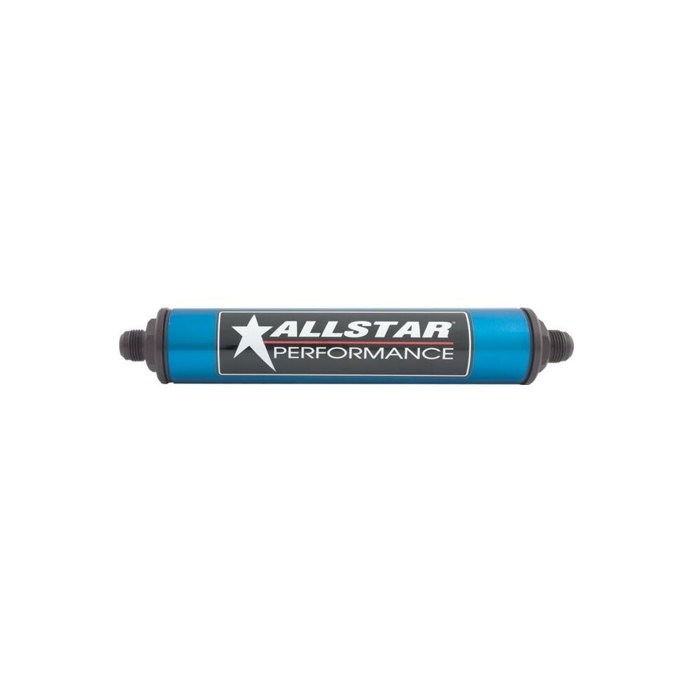 Allstar Performance All40216 8 In. -8 An Inline Fuel Filter - Paper Element 848238020694