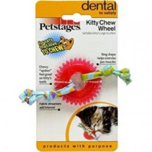 Petsta 716110 5 x 2 in.Kitty Chew Wheel Cat Toy