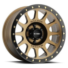 Method Race Wheels MRWMR30589060912N 18 x 9 NV 6 x 5.5 4.5 in. Bronze & Black Street Loc Wheel, B-S -12 Offset
