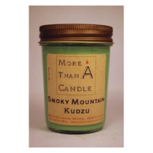 More Than A Candle SMK8J 8 oz Jelly Jar Soy Candle, Smoky Mountain Kudzu