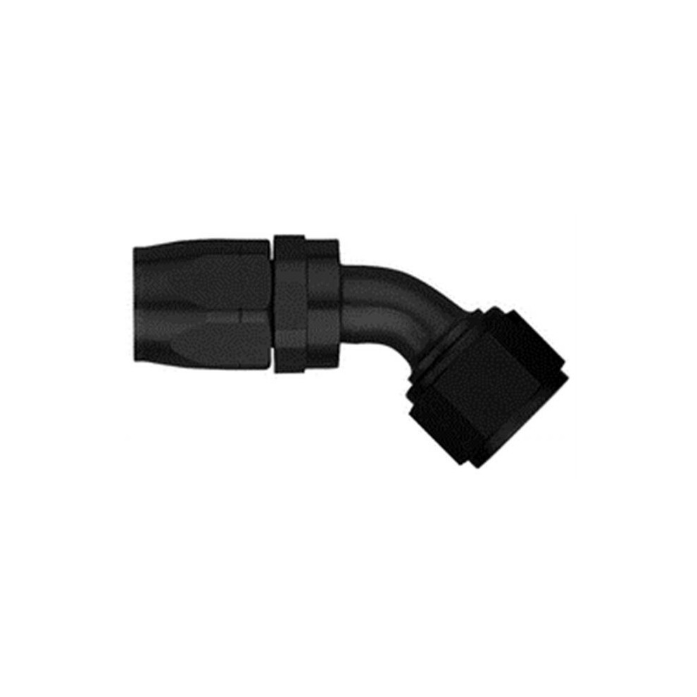 Aeroquip Eaton Fcm4425 Aluminium Swivel 45 Deg - 12 Hose End Black 678146022066