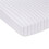MiracleWare 7743 Pink & Gray Stripes Muslin Crib Sheet 1