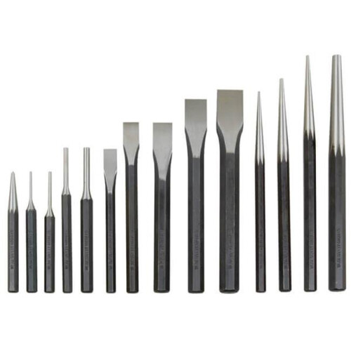 ATD Tools ATD-714 Punch & Chisel Set - 14 Piece
