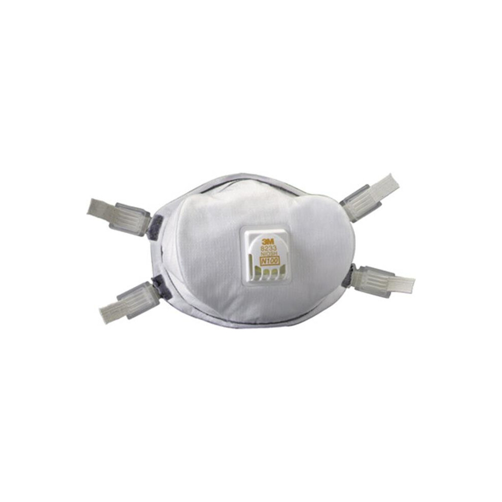 3M 1719450 N100 Particulate Respirator - NIOSH Approved, Model No. 051138-54143-4