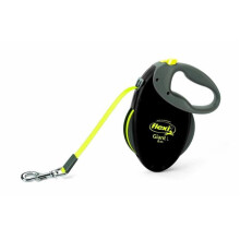 Flexi 840317101553 26 ft. Giant Retractable Tape Dog Leash - Large, Black