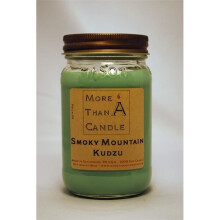 More Than A Candle SMK16M 16 oz Mason Jar Soy Candle, Smoky Mountain Kudzu