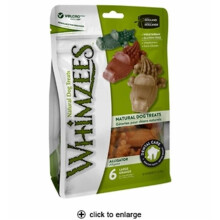 Paragon 154044 12.7 oz Whimzees Alligator Dental Dog Treats, Large