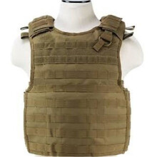 NcStar CVPCVQR2964T Quick Release Plate Carrier Vest&, Tan - Medium & 2XL