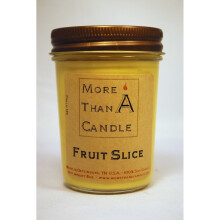 More Than A Candle FTS8J 8 oz Jelly Jar Soy Candle, Fruit Slice
