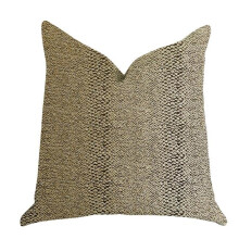 Plutus PBRA1384-2222-DP Shimmer in Gold Metallic Luxury Throw Pillow, 22 x 22 in.