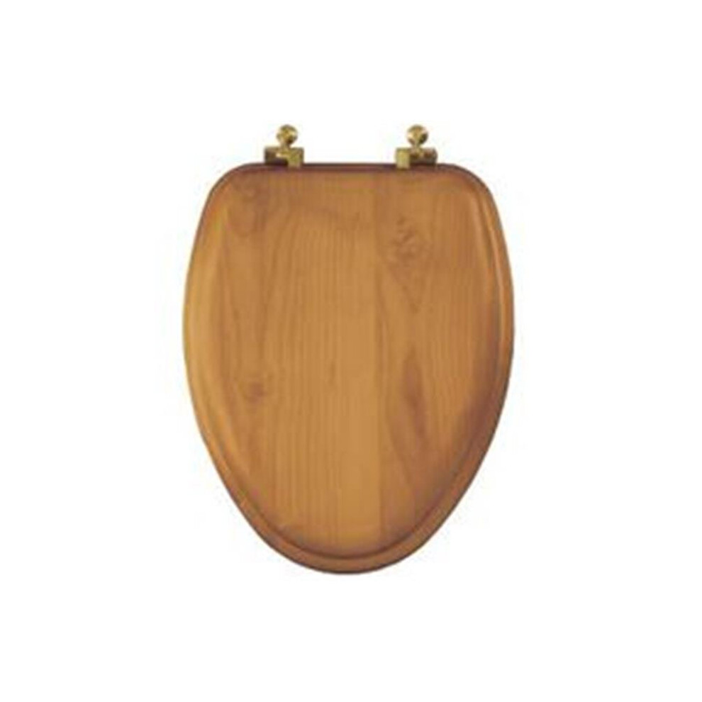 Bemis Mfg Toilet Seat Elong Nat Oak 19601CR378