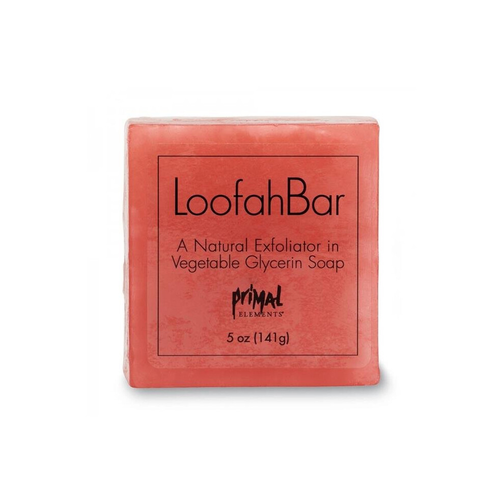Primal Elements Yellow Lbarcup Cupcake 5.0 Oz. Loofahbar Soap