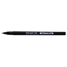 Pennarello Pigma Brush - Sakura - Nero - Punta Fine - Non Ricaricabile - Non Cancellerabile
