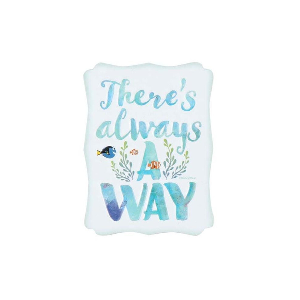 Disney 90161137-S Dory Always A Way Embossed Tin Magnet