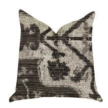 Plutus PBRA1387-2626-DP Metro Pulse Beige & Grey Tones Luxury Throw Pillows, 26 x 26 in.