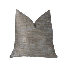 Plutus PBKR1906-1818-DP Bella Isabella Brown & Beige Luxury Throw Pillow, 18 x 18 in.