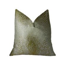 Plutus PBRAZ369-2626-DP Venetian Gold Handmade Luxury Pillow, 26 x 26 in.