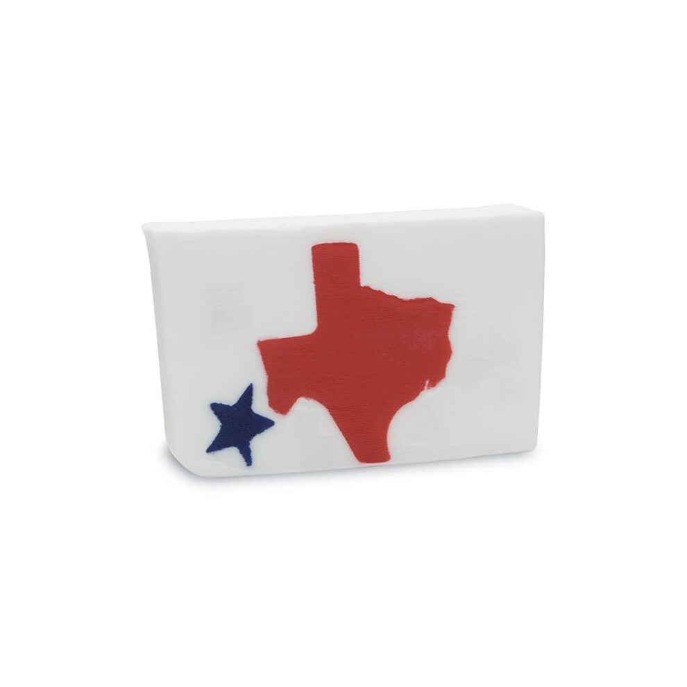 Primal Elements Yellow Swtx Wrapped Bar Soap, Texas, 6.0Oz. Cellophane
