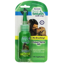 TropiClean Clean Teeth Gel fr Hunde | Zahnpflege fr Hunde | Hundezahnpasta | Atemerfrischer | Einfache Zahnreinigung | Hergestellt in den USA | 2 U