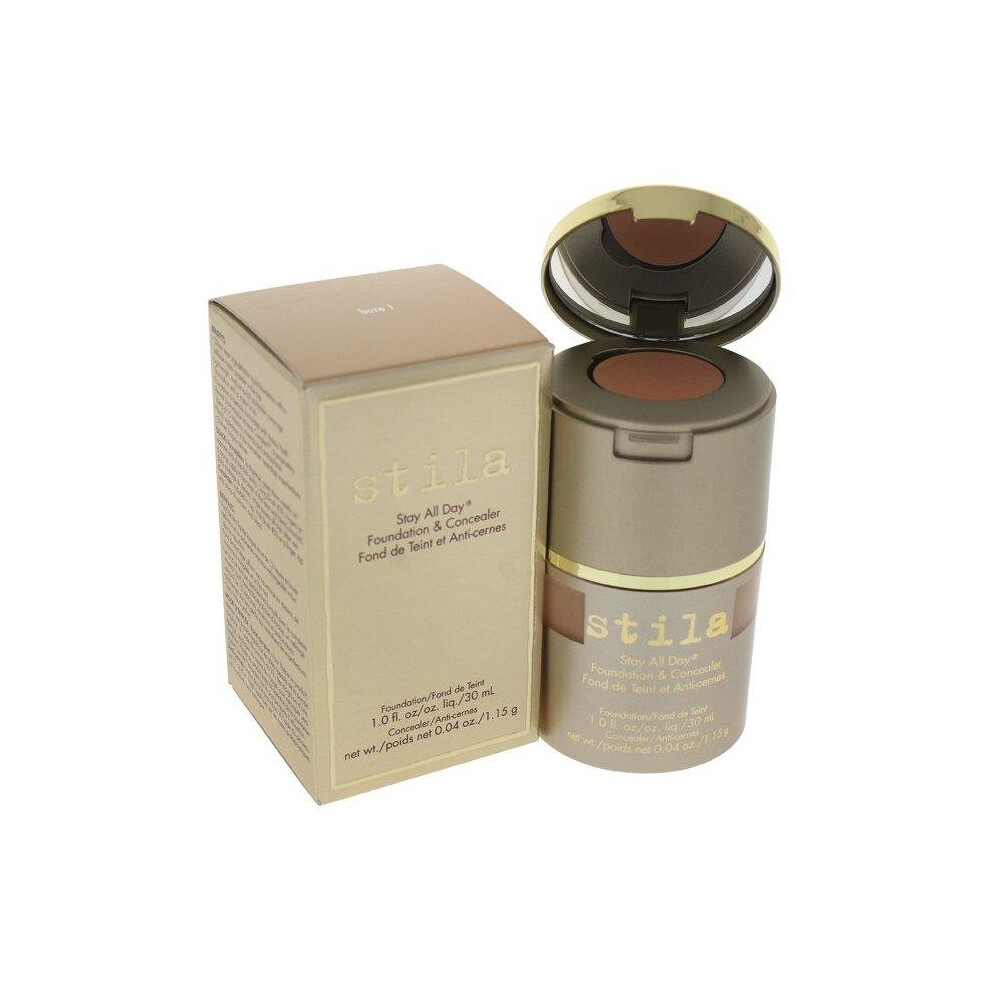Stila W-C-14393 1 oz Womens Stay All Day Foundation & Concealer, No.1 Bare