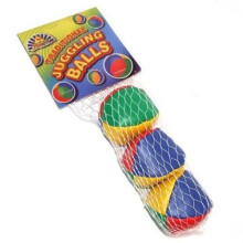 3 Small Traditional Juggling Balls - Fun Summer Toy