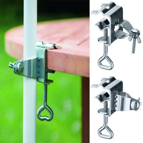 GEEZY GEEZY Adjustable Table Balcony Umbrella Clamp