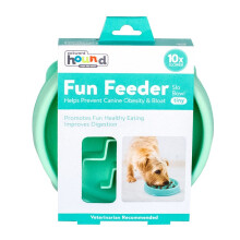 Outward Hound Fun Feeder Wave Mint Xs - Tiny