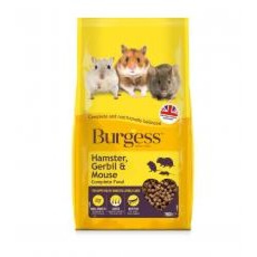 Burgess Burgess Hamster Gerbil & Mouse Nugget 750g