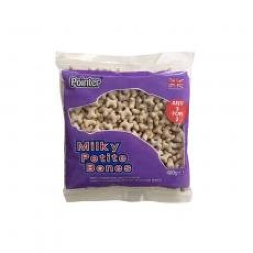 Pointer Milky Petite Bones 400g (Pack of 6)