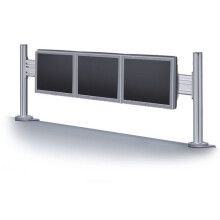 NEWSTAR Tafelm direct - Bureau montage voor 2 LCD-schermen - Schermgrootte: 19"-30" - Zwart