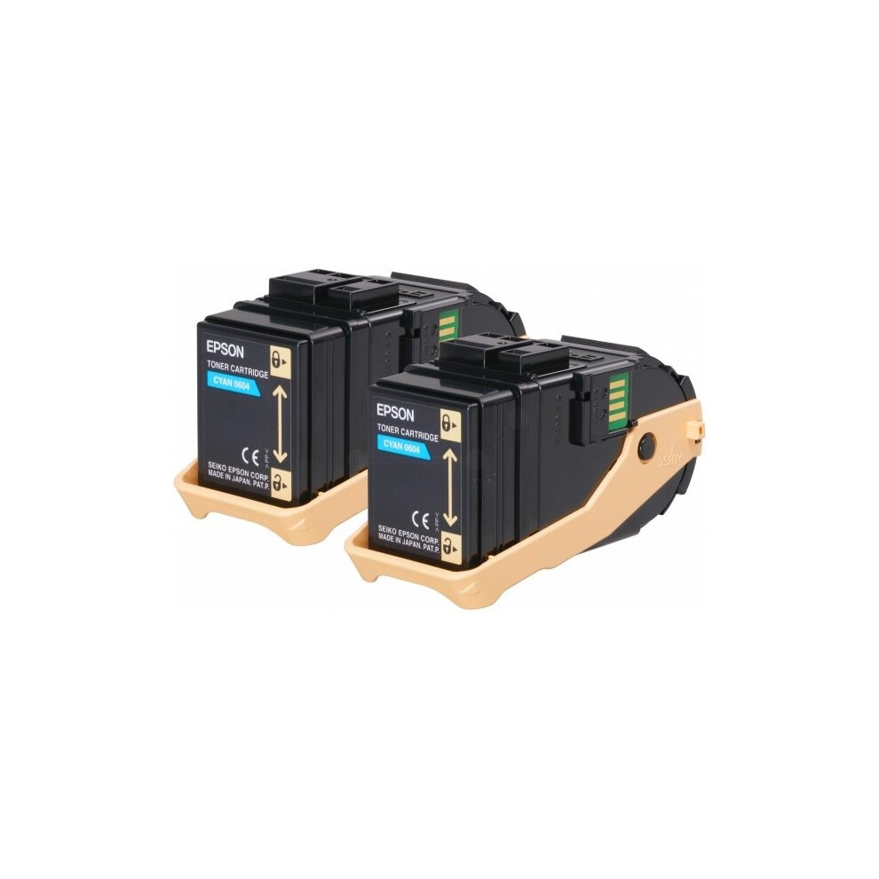 Epson C13S050609 (0605) Toner black, 6.5K pages, Pack qty 2