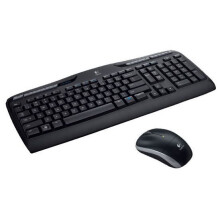 Logitech MK270 RF Wireless QWERTY Czech,Polish,Turkish Black,Silver
