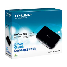 TP-LINK TL-SG105S network switch Unmanaged L2 Gigabit Ethernet (10/100/1000) Black